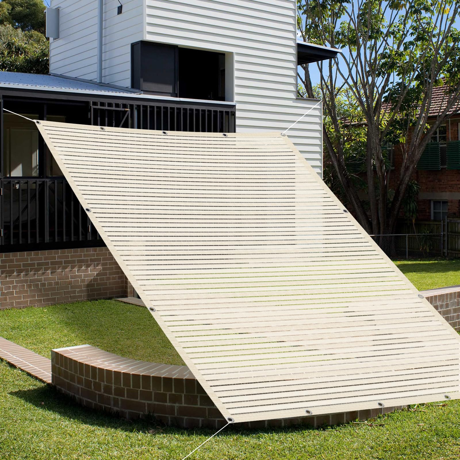 

SUNNY GUARD Уличный слоновой кости для балконов и с теплоизоляционной солнцезащитой, 0,9x1,8м, Солнцезащитный навес на шнуровке, Коридоры,