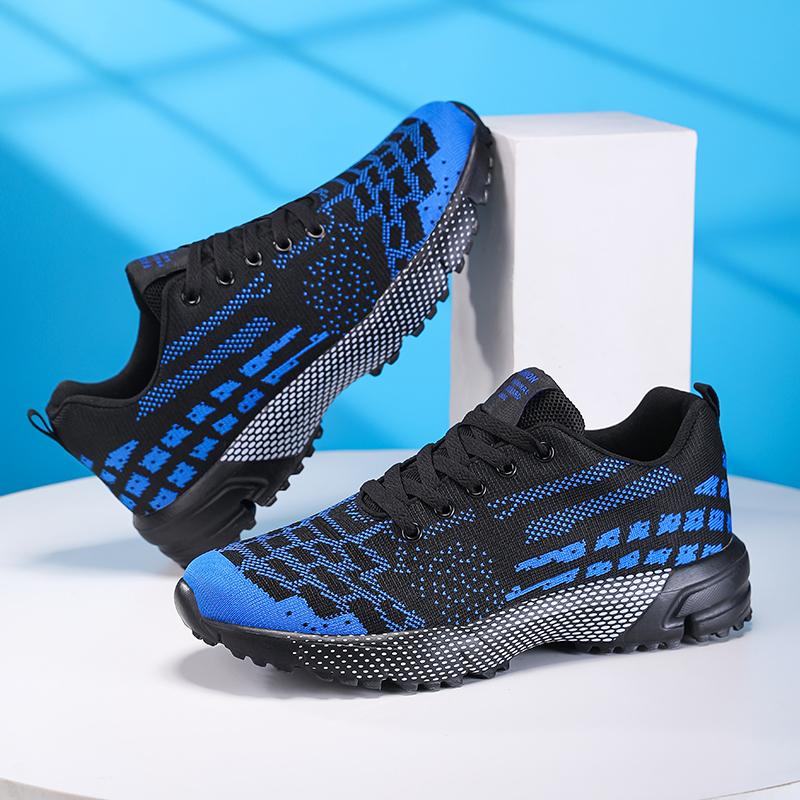 Fashion Running Shoes Men Sports Breathable Lightweight Comfortable Athletic Nonskid Sneakers All Seasons Soft Cushioned On Men Running