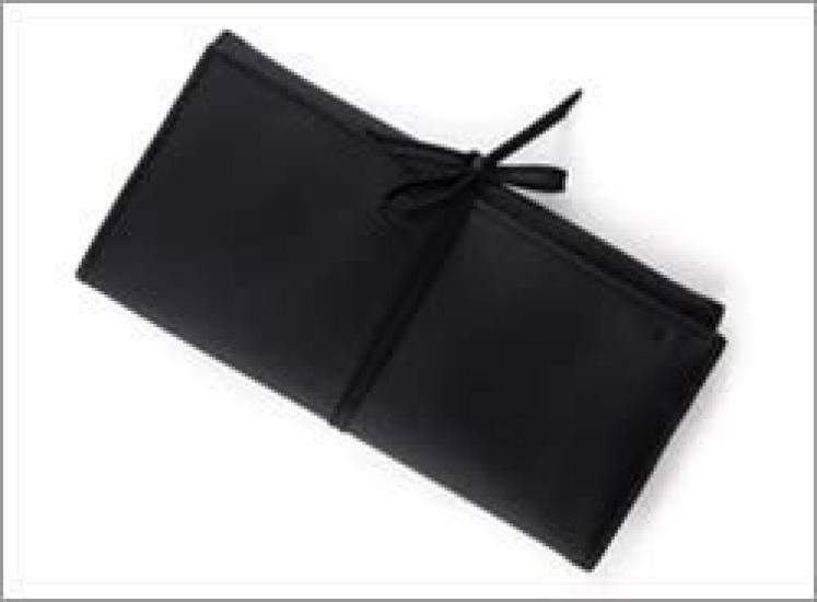 Kumano Authentic Brush Case Nylon Makeup Brushes Brushes, Chikuhodo, (Cosmetic Pouch) C-24, Material (Tri-Fold), Hiroshima,