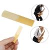 10Pcs  Saxophone Reed Wood  Altos/Soprano Saxophone Mouthpiece Reed Saxophone Replacement Accessories Easy To Blow