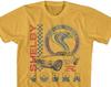 Shelby Cobra Vintage Collage Gold Shirts