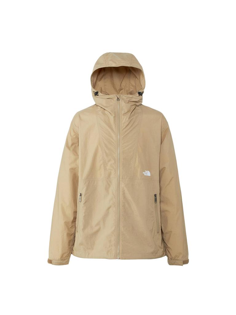 The North Face Lightweight Kelp Tan Compact Size L Men's Water-Repellent Jacket,