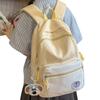 Schoolbag1011 Spring New School Bag Girls' Primary School Korean Edition Large Capacity Contrasting Colors ins Junior High School Student College 