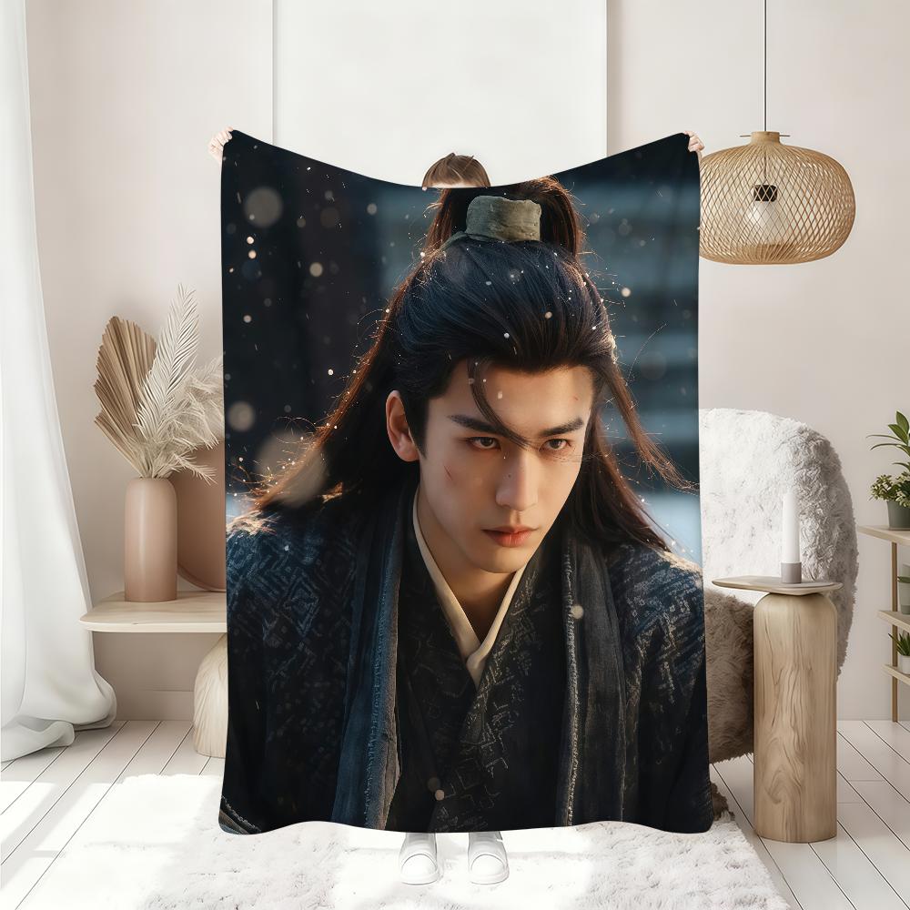 Creative Homewares Unisex Z-Zhang Linghe Tv Pursuit Of Jade Xie Zheng Blanket Soft Throw Blanket For Home Bedroom Sofa Picnic Travel Office Blanket Gift