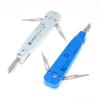Original Grau/Blau Professionelles Telekommunikations-Telefonkabel LSA-Plus RJ11 RJ45 Optisches Punch-Down-Netzwerk-Werkzeugsatz