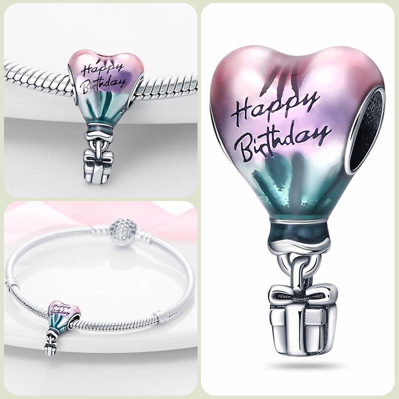 Modne koraliki zawieszki S925 ze srebra próby 925 w stylu klasycznym i romantycznym z motywem żółwia lotosu, odpowiednie do oryginalnej bransoletki DIY na prezent