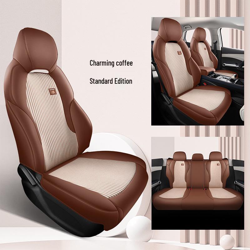 BYD Yuan Plus Cartoon Car Seat Cushion - New Model for All Seasons