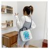 Steal Brainrot Canvas Shoulder Bag Six Seven Cartoon Pattern Print Crossbody Boys Girls Fashion Large Capacity Handbag A 67 Kid Friendly Entertaining
