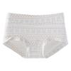 Lady's New Autumn Winter Pure Cotton 10A Anti Bacterial Extended Full Cotton Crotch Breathable Flat Front Underwear