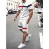Men's T-shirt And Shorts Set Summer Men's Top Everyday Casual Men's Oversized T-shirt Outdoor Street Fashion Men's Sports Shorts
