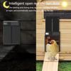 Automatic Electric Chicken Gate Timer Control Pet Flap Accessories Auto Chicken Door Opener  House