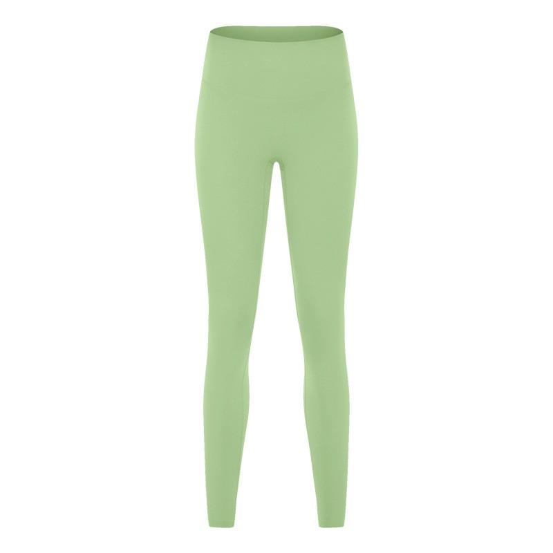 High Waist Butt Lift Yoga Pants Women Seamless Leggings Running Fitness Workout Tight 9/10 Length