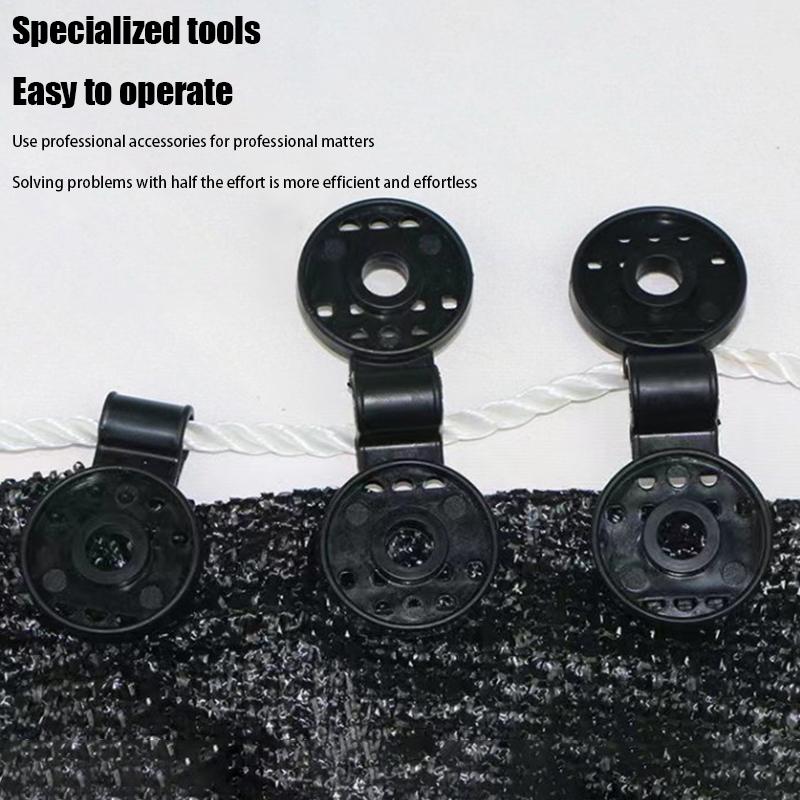 10 buc. Agrafe pentru pânză de umbră Accesorii de clemă de țesătură pentru umbră Manșete pentru acoperire cu plasă de plasă țesătură de protecție solară în seră de grădină din spate