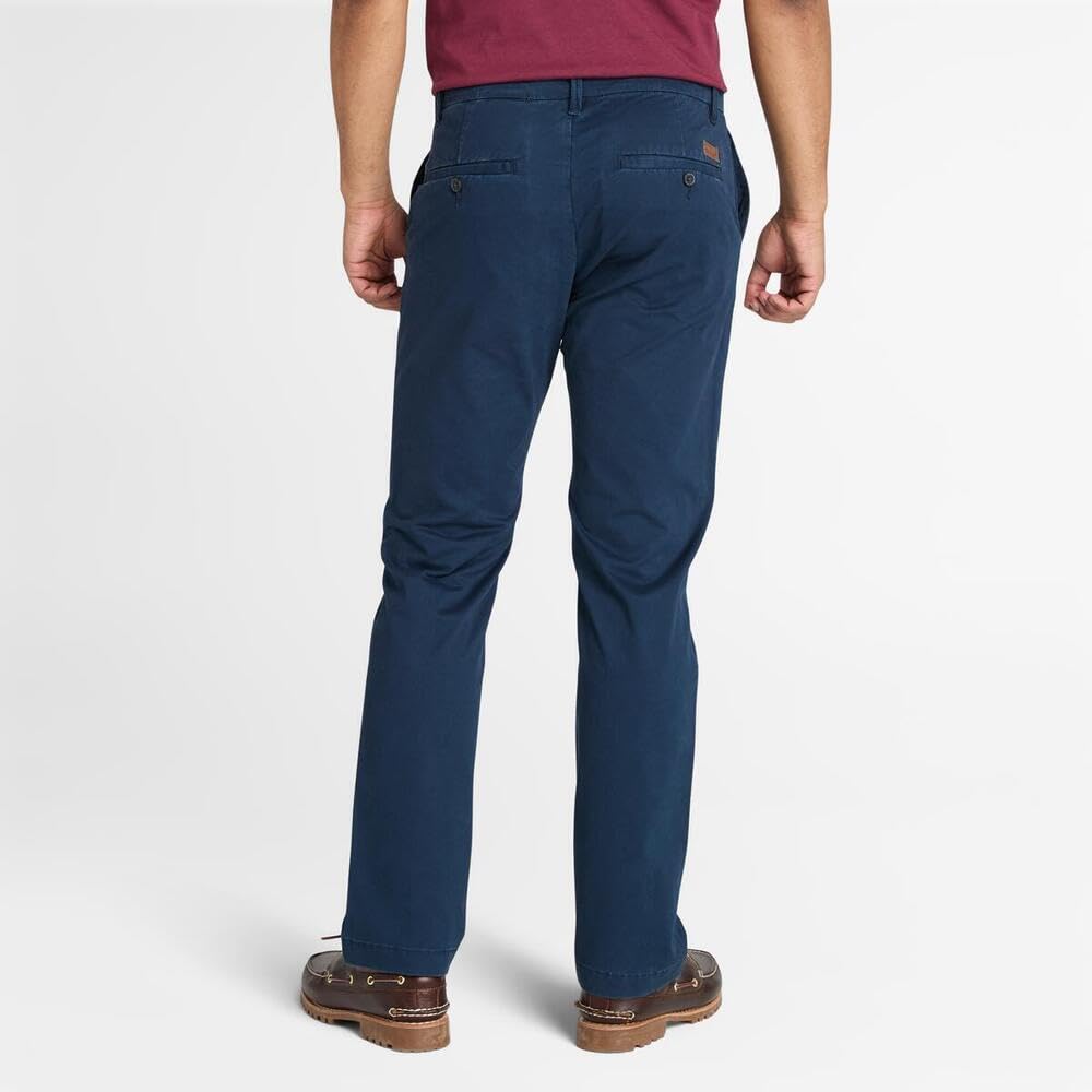 Timberland Stretch Chino Dark Size TB0A2BZA4331 Men's Pants, SAPPHIRE, 32,