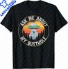 Retro Vintage UFO Desert Abduction Design | Alien Spaceship T-Shirt Mens Clothing Funny Shirt Print On Demand Camiseta Hombre