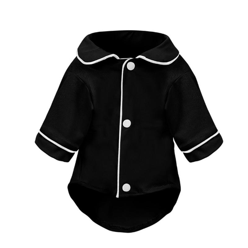 Pet Shirt Pajama for Dog Cats Lapel Collar Shirt Dog Sleepwear Comfortable Two Legged Shirt Dog Loungewear Pet Supply