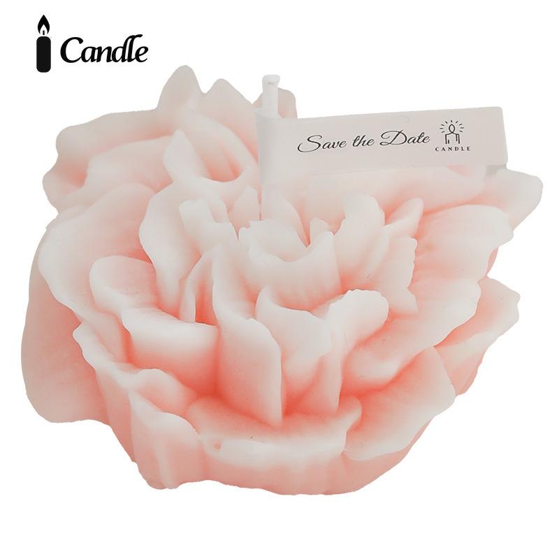 Carnation scented candle handmade fragrance gift Teachers' Day souvenir fragrance simulation flower modeling wax