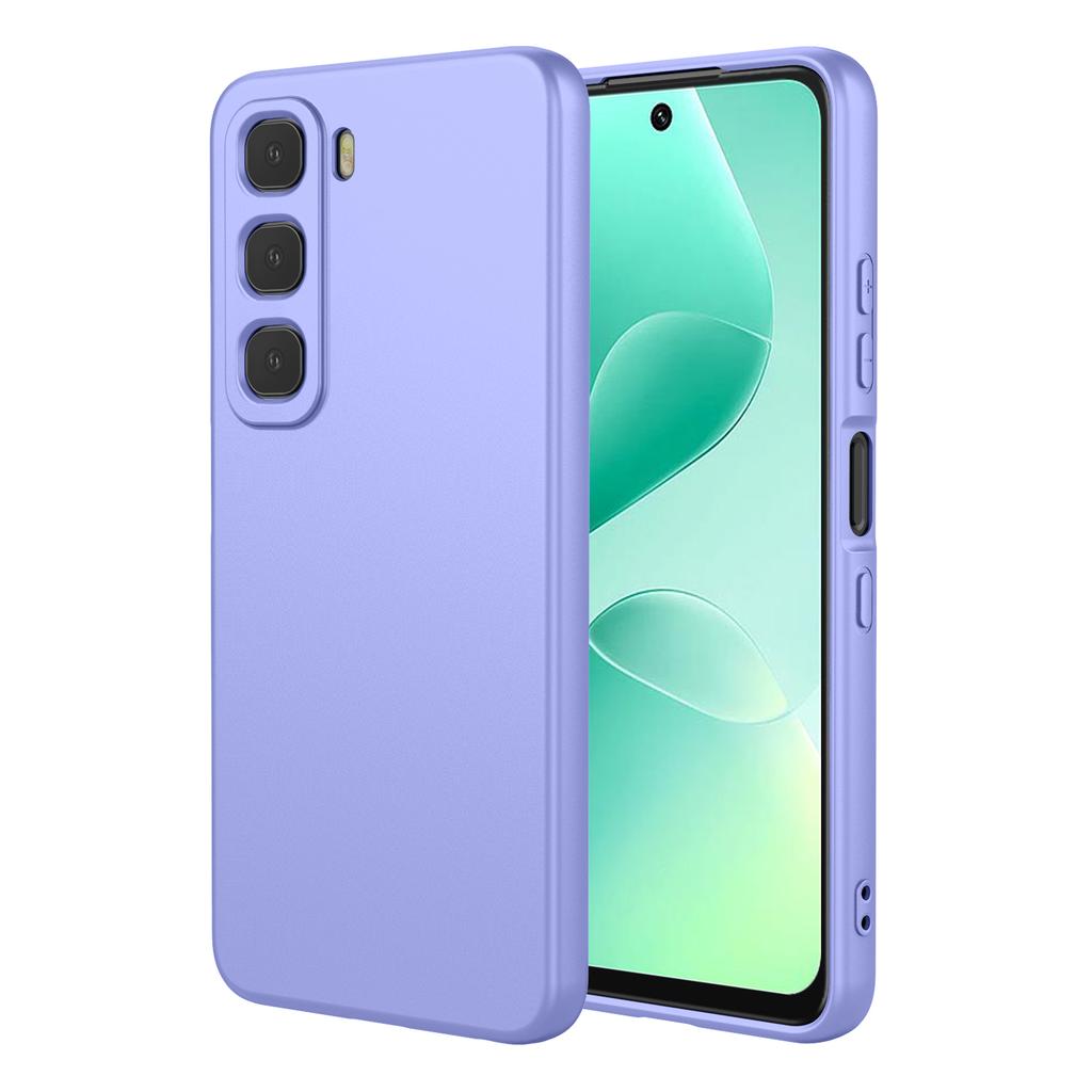 For Infinix Hot 60 5G/Hot 60i 4G Case Liquid Silicone Feel Soft TPU Protective Phone Cover