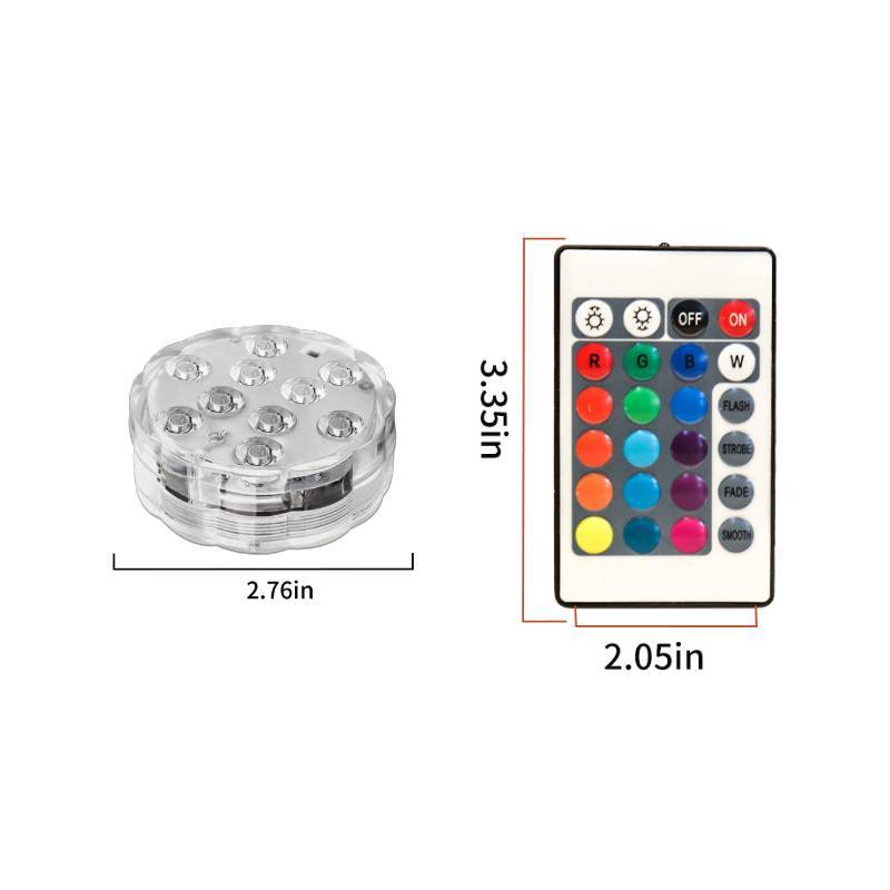 

Underwater Led Light Strip With Remote Control For Fish Tanks And Pools 16color Options