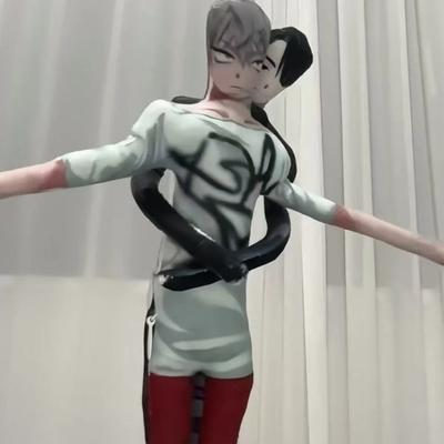 Anime Obcy Scena Iwan Till Cosplay Lalka Pluszowe Lalki Zabawna Abstrakcyjny Skręcany Kształt Dekoracja Pokoju Figurka Akcesoria