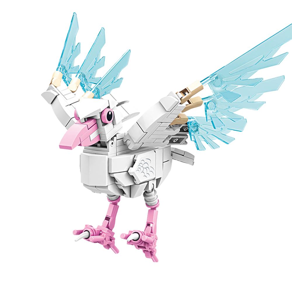 3D Cartoon Animal Building Blocks Educational Toy for Kids Lifelike Desk Decoration Creative Male and Female Gift Ideal Present