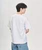 BEN DAVIS Cooling Gorilla Embroidered T-Shirt White