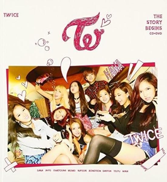 

TWICE 1-й мини-альбом The Story Begins - (CD + DVD) (Тайваньская версия)