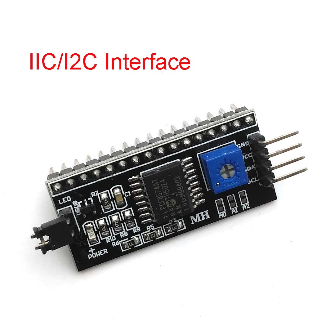 

LCD1602 LCD2004 LCD12864 Дисплей Синій/Зелений РК-дисплейний модуль із синім/зеленим підсвічуванням 5 В Паралельний Послідовний Порт Модульна плата PCF8574 Adapter