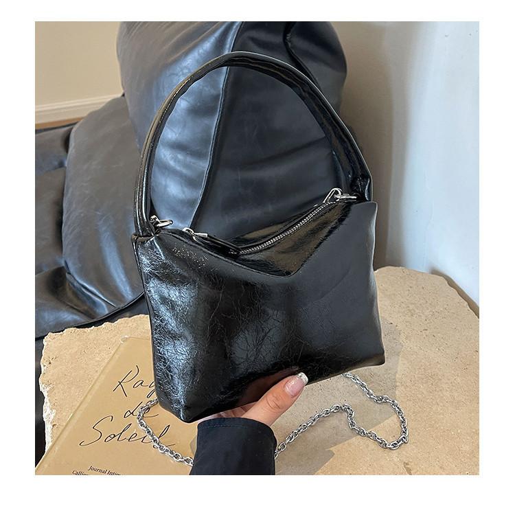 IELGY Женская универсальная серебряная сумка-мешок — фото 8