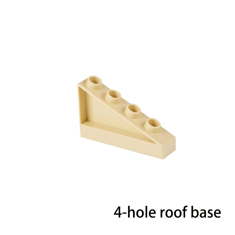 Big Particles Building Blocks Castle Scene Accessories Houses Roof Wall Compatible Large Bricks Educational Toys For Kids Gifts