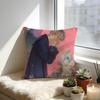 Angel Digital Art Cool Cushion Cover Cozy Velvet Throw PillowSoft Warm Cushion For Sofa  Bed
