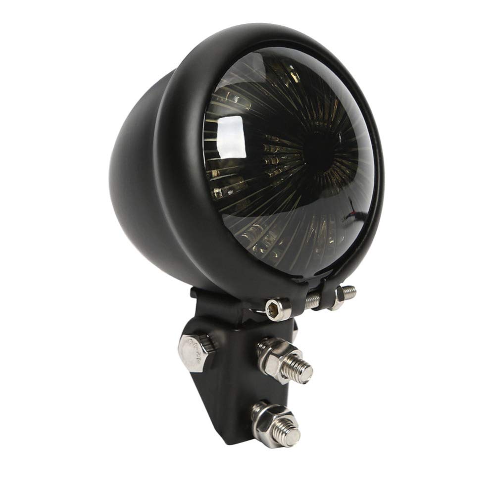 

YIBO Мотоцикл Красный Светодиодный Регулируемый Стоп-Сигнал Задний Фонарь в Стиле Кафе Рейсер Байк Тормоз Задний Фонарь Стоп-Сигнал Чоппер (дым) чёрный