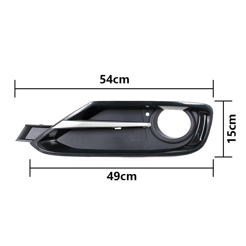 51117300737 51117300739 Front Bumper Fog Light Lamp Trim Cover Frame Foglamp Lid Bezel For BMW 3 Series F30 F31 2011 2012-2015