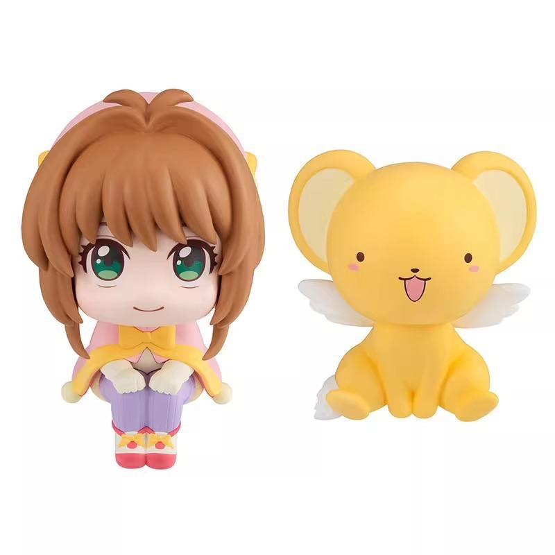 Anime Figure LK Card Captor Sakura Kero Doll PVC Model Action Figures Collector Playthings Desktops Ornament Children Birthday Present