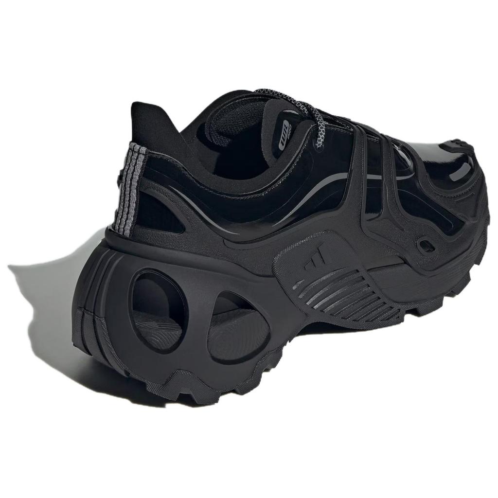 New Adidas Wonder Runner Pro Slip Resistant Low Top Running Shoes Unisex Black Gray Color JQ7569