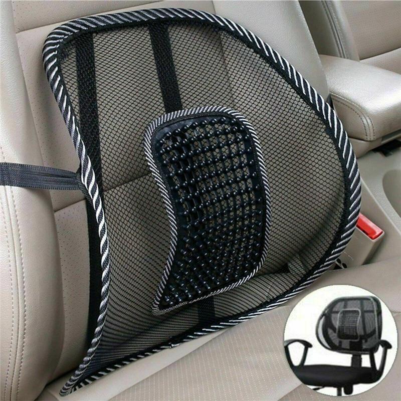 Cool Vent Kissen Mesh Rücken Lendenstütze Büro Zuhause Autositz Stuhl LKW Sitz