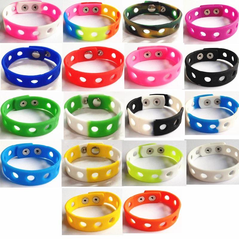 Silicone Porous Hole Wristband Bracelet