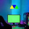 Led Lights Panels, Triangle Light Decoration Background with Controller Wall Lamps