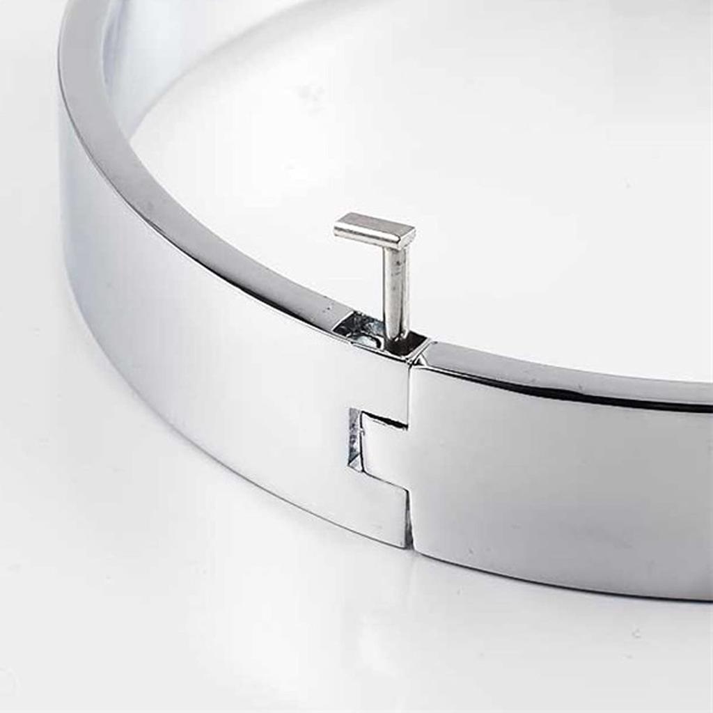 SM Training and Lead Hard and Soft Metal Collar with for Men Collar, Collar, Chain, Set, Lock, Choker, Restraints, Restraints, Cosplay,