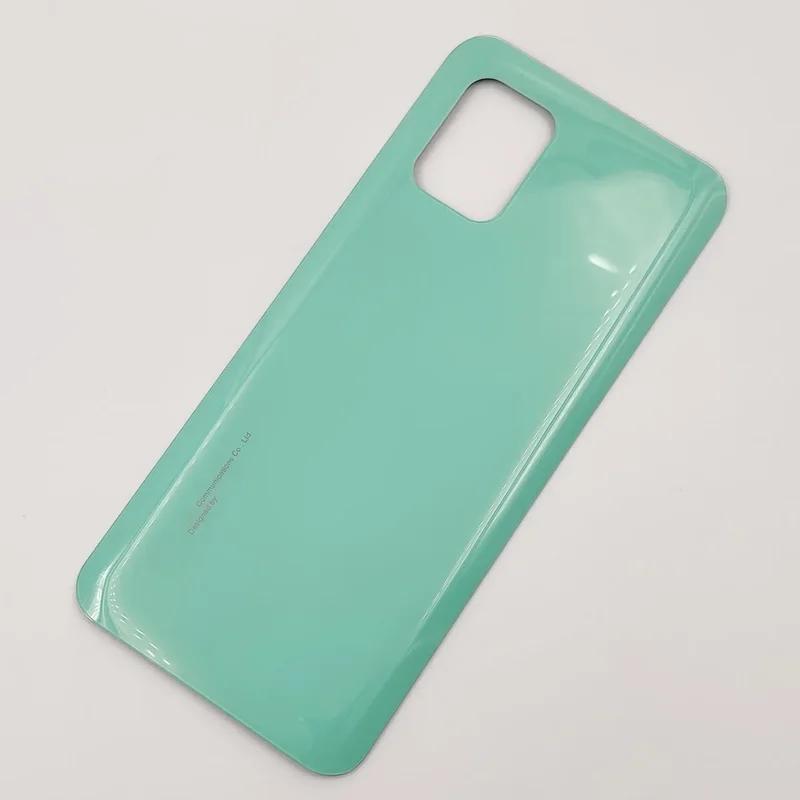 Glas-Rückseite für Xiaomi Mi 10 Lite 5G Hart Batterieabdeckung Rücktür Gehäuse Panel Schale + Original Klebstoff LOGO