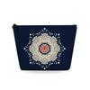 Women Blue and White Porcelain Print Cosmetic Bag Toiletries Organize Travel Storage Case 6750
