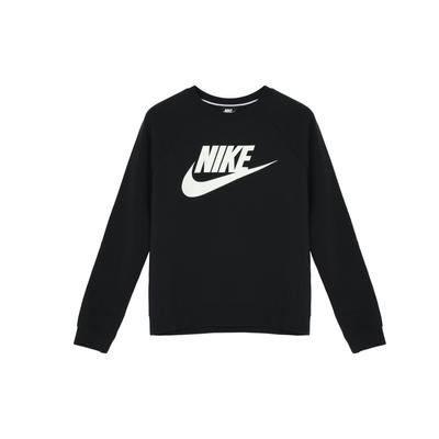 Nike Casual Round Neck Sport Pullover Long Sleeve Sweatshirt Unisex Tops Black CI1178-010