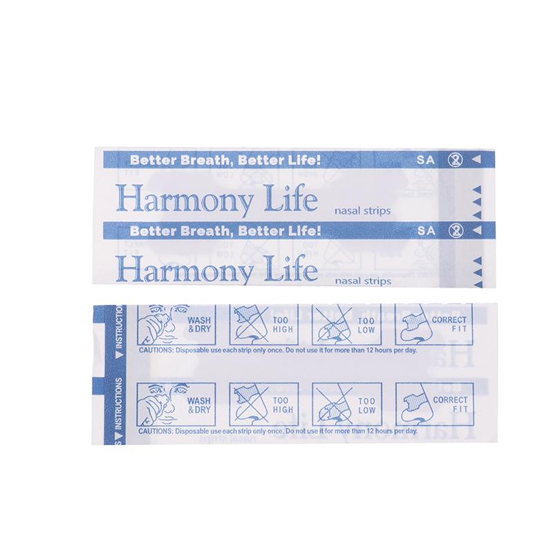 50 Stück 55 x 16 mm Atem-Nasenstreifen Richtige Hilfe Stop Schnarchen Nasenpflaster Gutes Schlafpflaster Einfacheres, besseres Atmen Gesundheitswesen