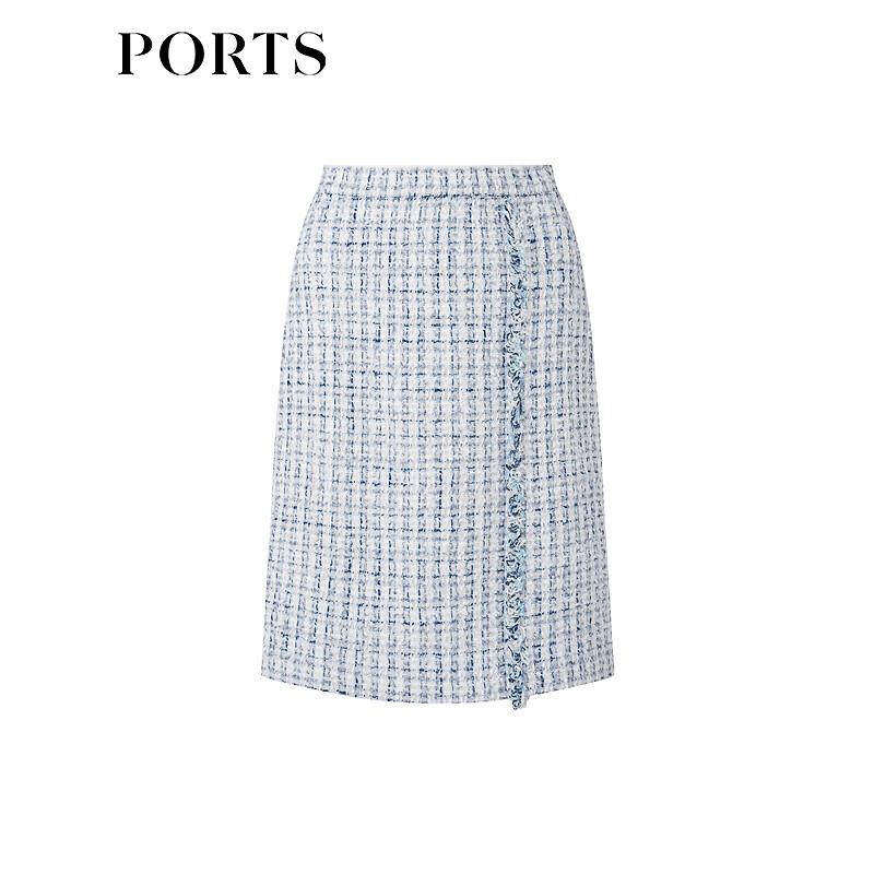 PORTS Women's Elegant Tweed Skirt
