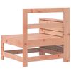 Garden Sofa with Armrests and Side Table Solid Douglas Fir Wood