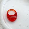 Smooth Vintage Resin Rings Big Size Boho Rings New Geometric Rings  Party Jewelry