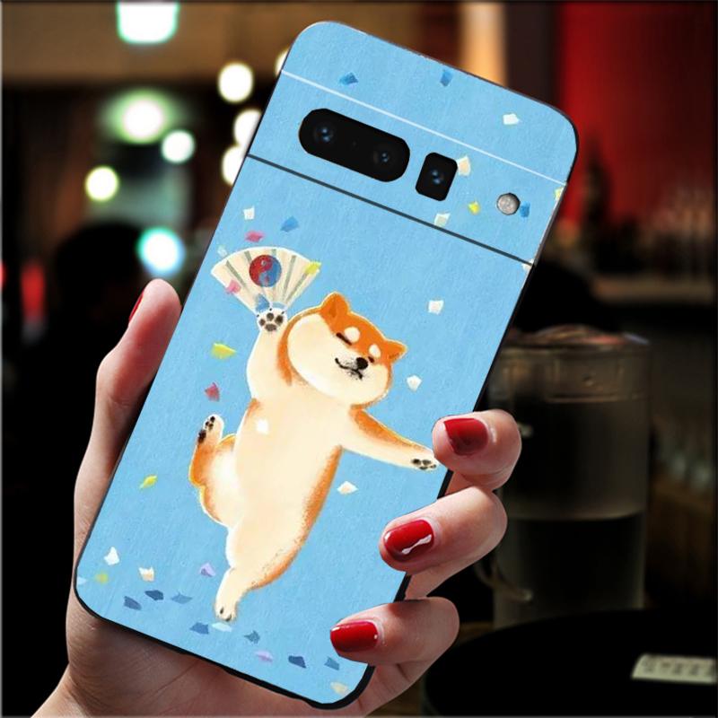 Phone Case For Google Pixel 10 9 Pro XL 9A 8 7 6 Pro Pixel 8A 7A 6A Pixel 8 7 6 5 Shiba Inu