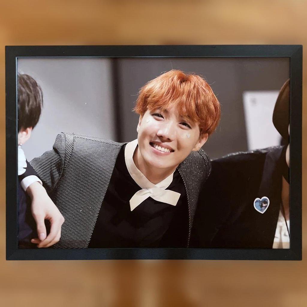 [USED] Rare J-Hope Hoseok Master Merchandise Photo Frame Framed Korea