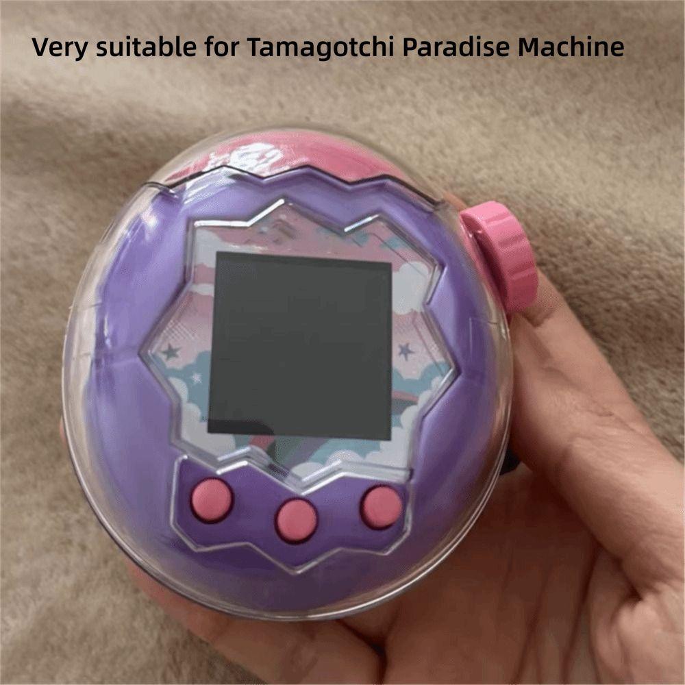 with Panel Film Protective Shell Protective Case for Tamagotchi Paradise Electronic Pets Game Toys