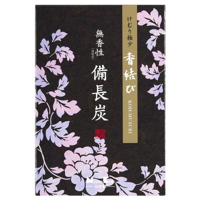 Nippon Kodo Incense Knot Unscented Binchotan Charcoal Large Bulk Packing 220g